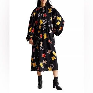 Ted Baker Yviee Balloon Sleeve Midi Dress